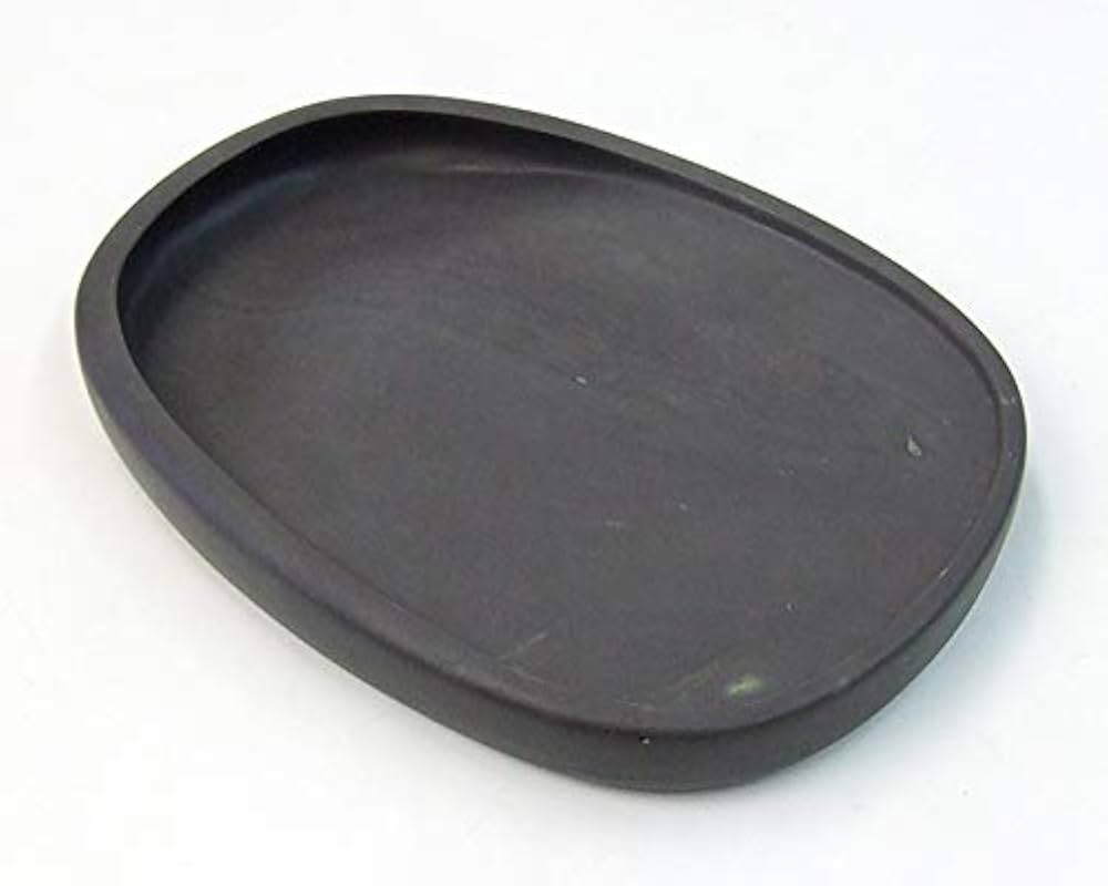 端渓硯石　小形 Amazon | 硯石 端渓硯 緑端樹根硯 7.2吋 （180×140×30mm） | 硯